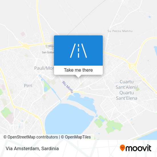Via Amsterdam map