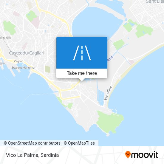 Vico La Palma map
