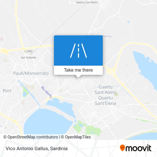 Vico Antonio Gallus map