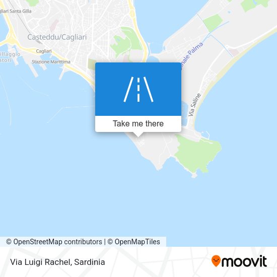 Via Luigi Rachel map