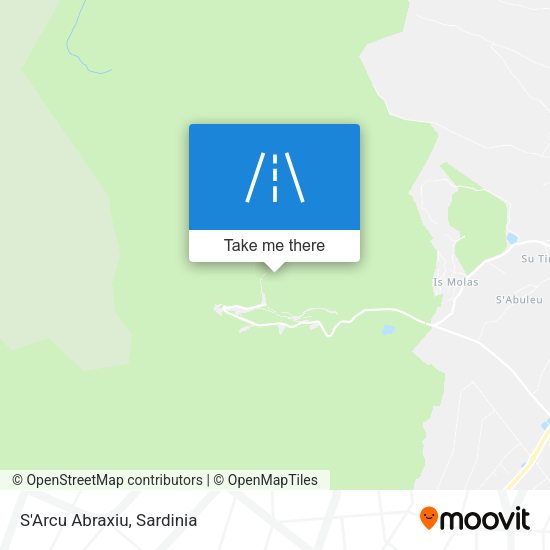 S'Arcu Abraxiu map