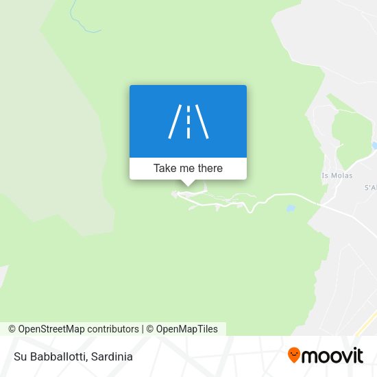 Su Babballotti map