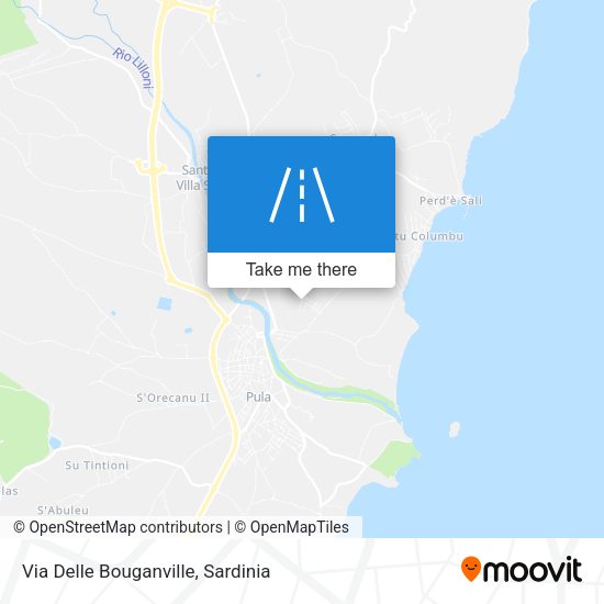 Via Delle Bouganville map