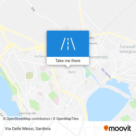 Via Delle Messi map