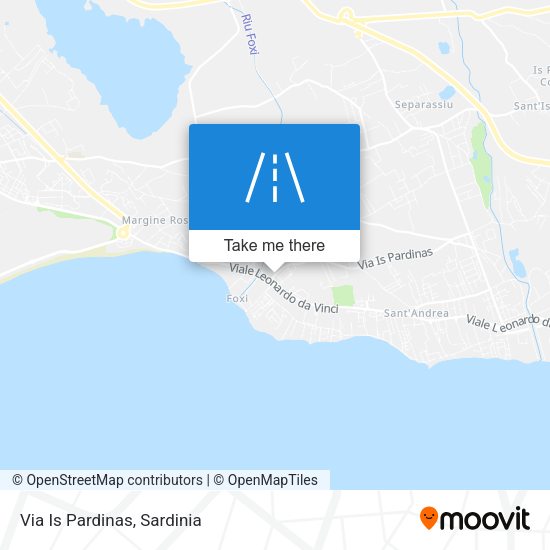 Via Is Pardinas map
