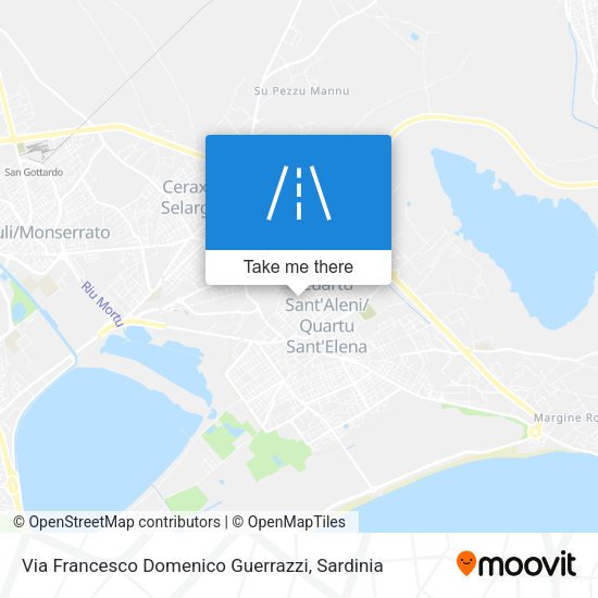 Via Francesco Domenico Guerrazzi map