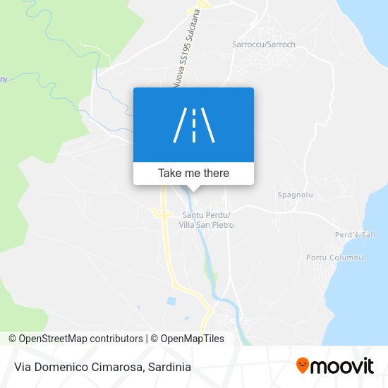 Via Domenico Cimarosa map