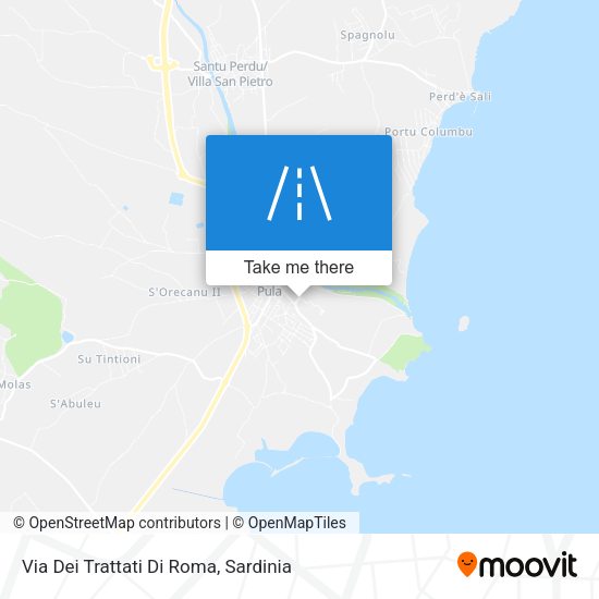 Via Dei Trattati Di Roma map