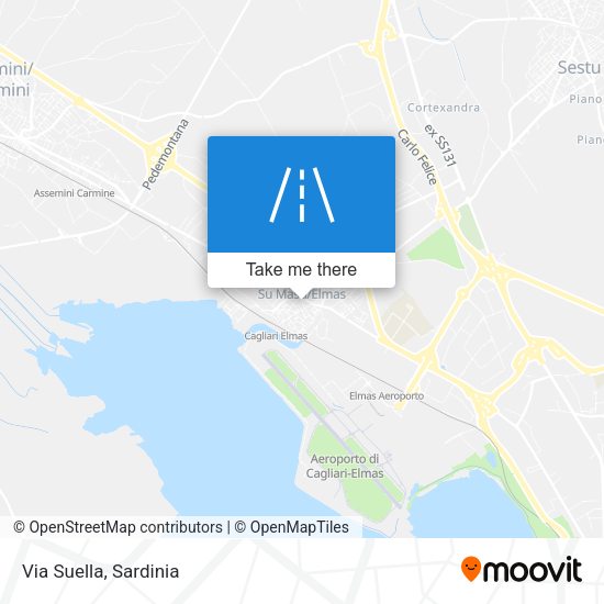 Via Suella map