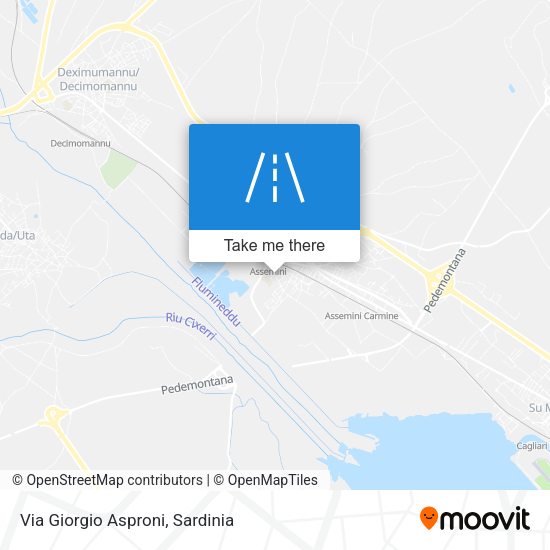 Via Giorgio Asproni map
