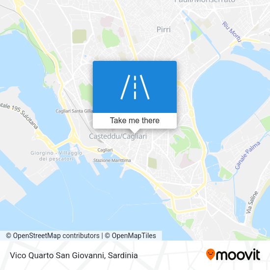 Vico Quarto San Giovanni map