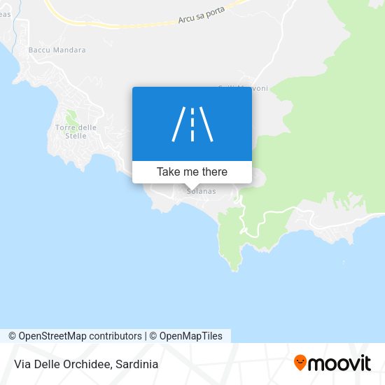 Via Delle Orchidee map