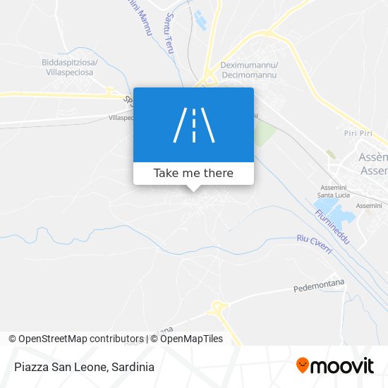 Piazza San Leone map
