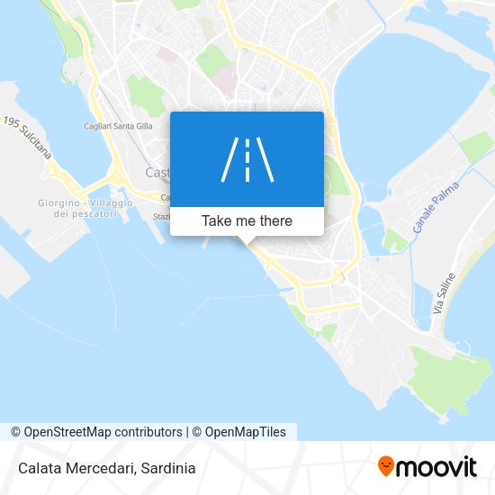 Calata Mercedari map