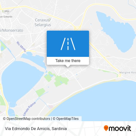 Via Edmondo De Amicis map