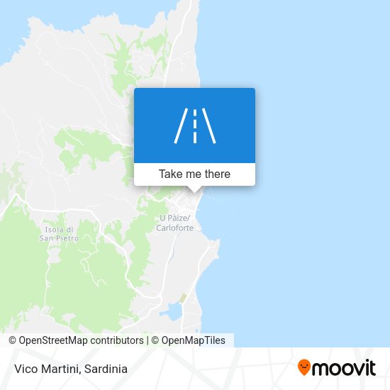 Vico Martini map