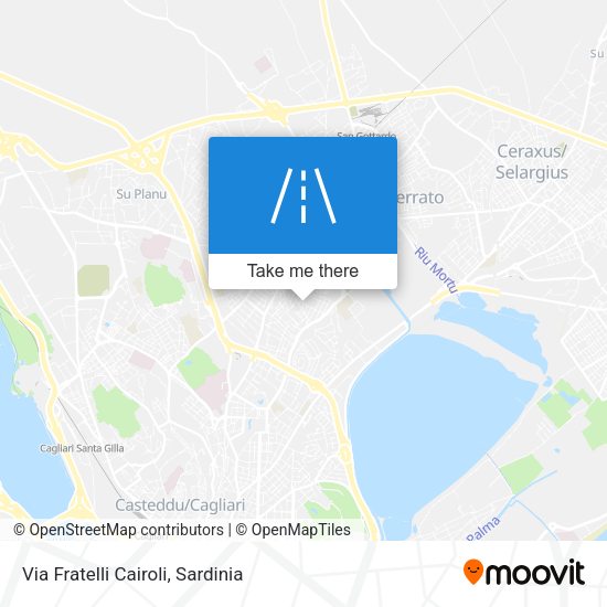 Via Fratelli Cairoli map