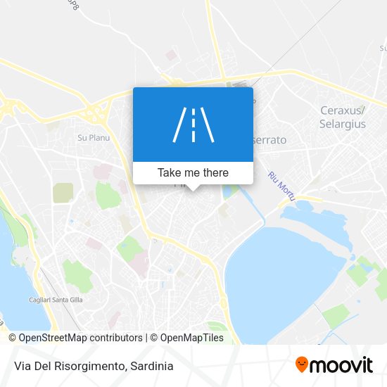 Via Del Risorgimento map
