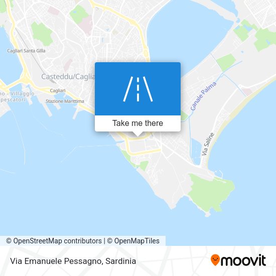 Via Emanuele Pessagno map