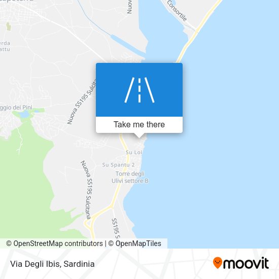 Via Degli Ibis map