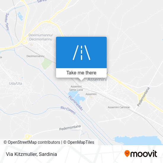 Via Kitzmuller map