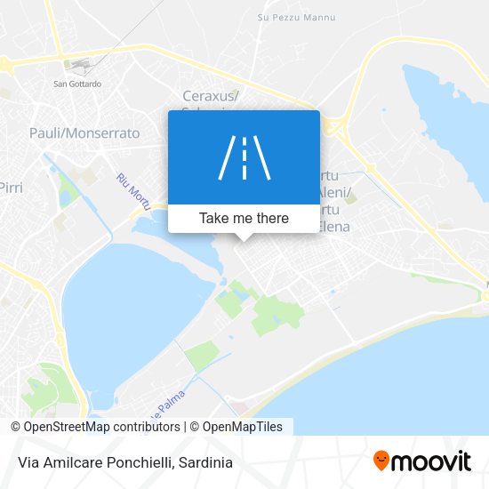 Via Amilcare Ponchielli map