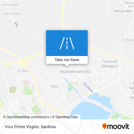 Vico Primo Virgilio map