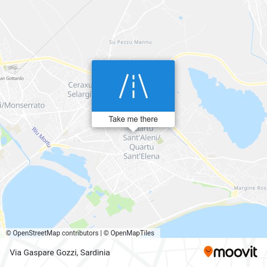 Via Gaspare Gozzi map