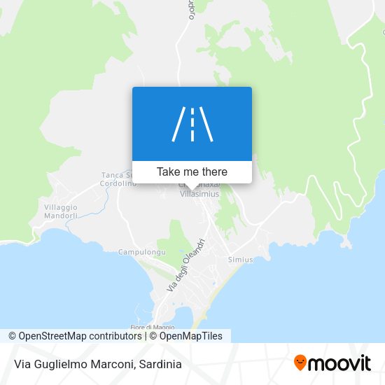 Via Guglielmo Marconi map