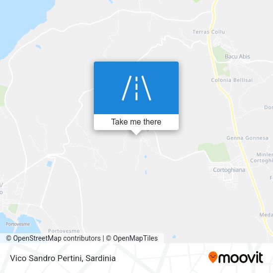 Vico Sandro Pertini map