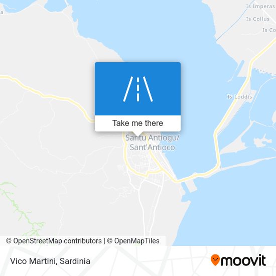 Vico Martini map