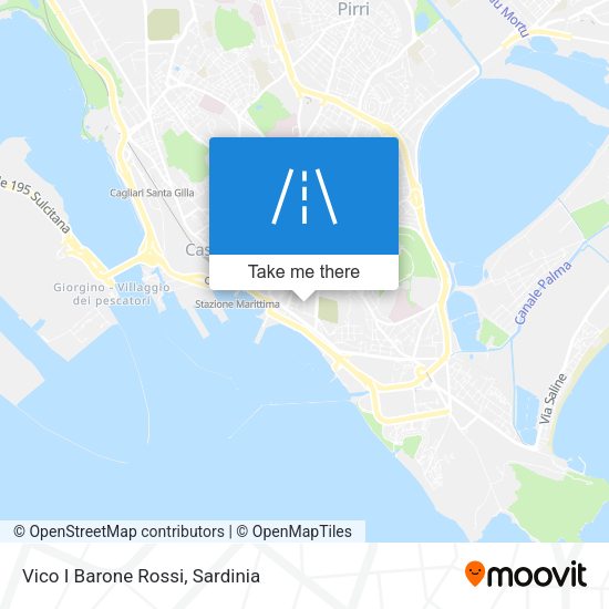 Vico I Barone Rossi map