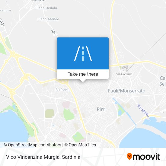 Vico Vincenzina Murgia map