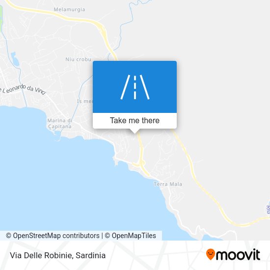 Via Delle Robinie map