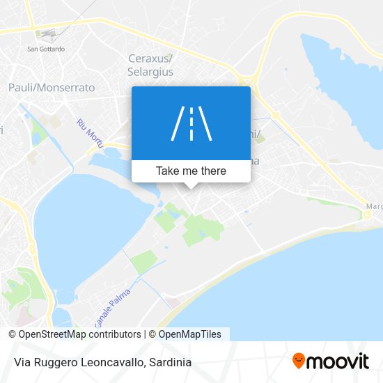 Via Ruggero Leoncavallo map