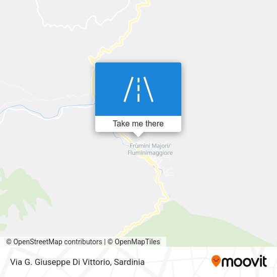 Via G. Giuseppe Di Vittorio map