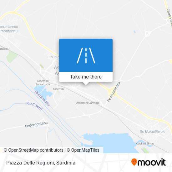Piazza Delle Regioni map