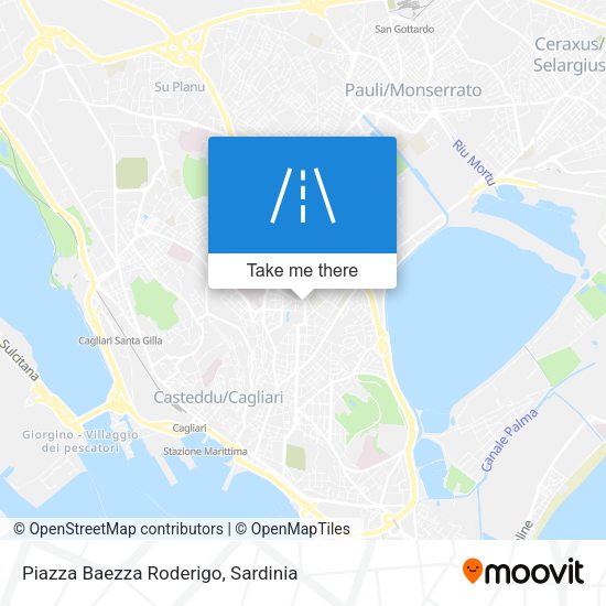 Piazza Baezza Roderigo map