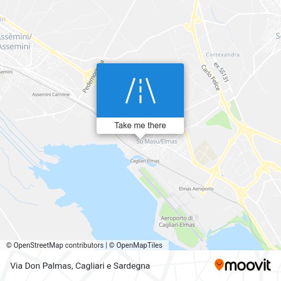 Via Don Palmas map