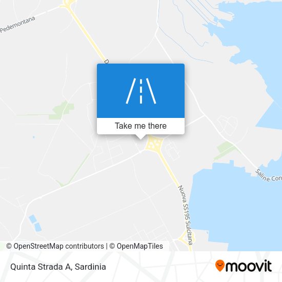 Quinta Strada A map