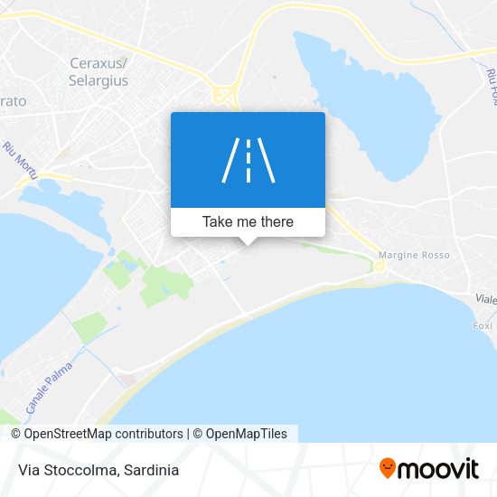Via Stoccolma map