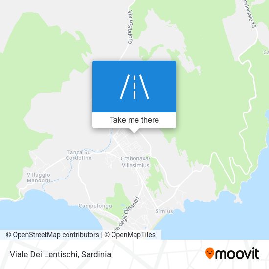Viale Dei Lentischi map