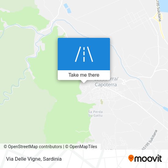 Via Delle Vigne map