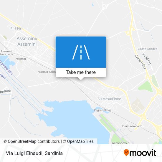 Via Luigi Einaudi map