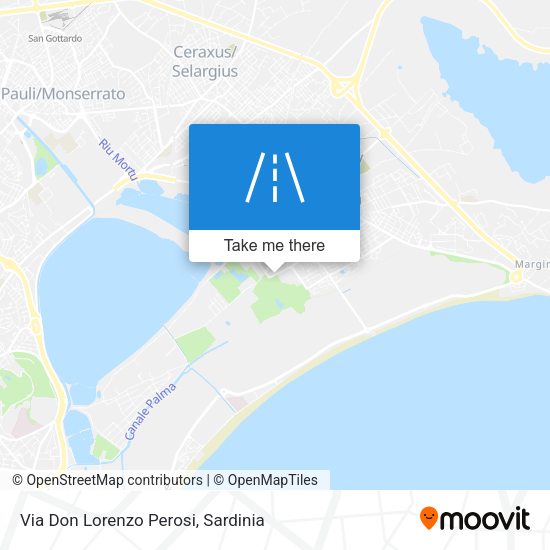 Via Don Lorenzo Perosi map