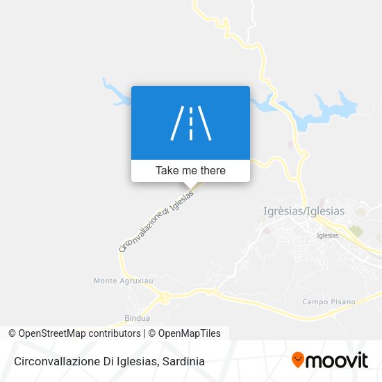 Circonvallazione Di Iglesias map