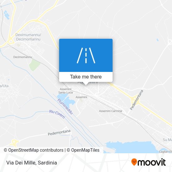 Via Dei Mille map