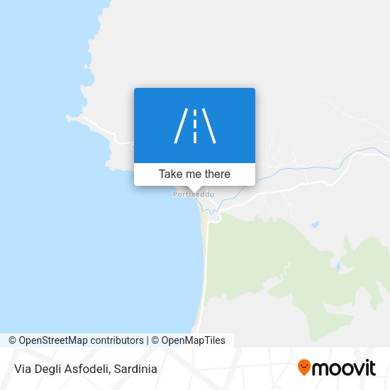 Via Degli Asfodeli map