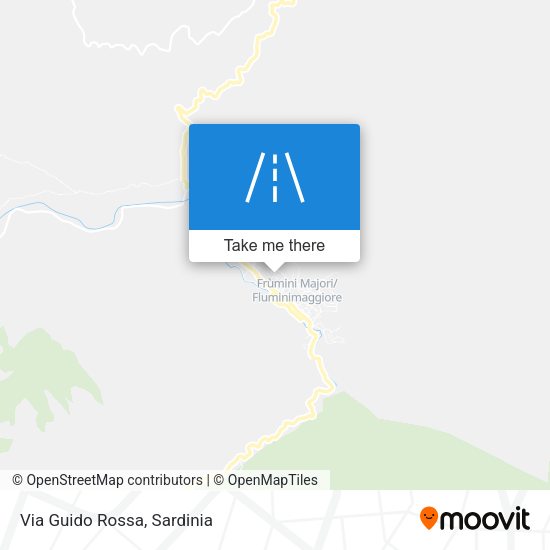 Via Guido Rossa map