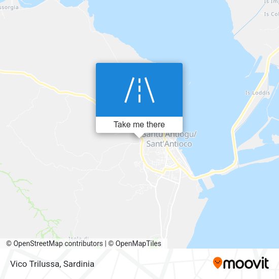 Vico Trilussa map